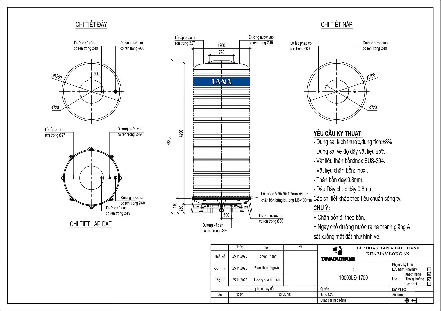 ban ve bon nuoc inox tan a 10000 lit dung